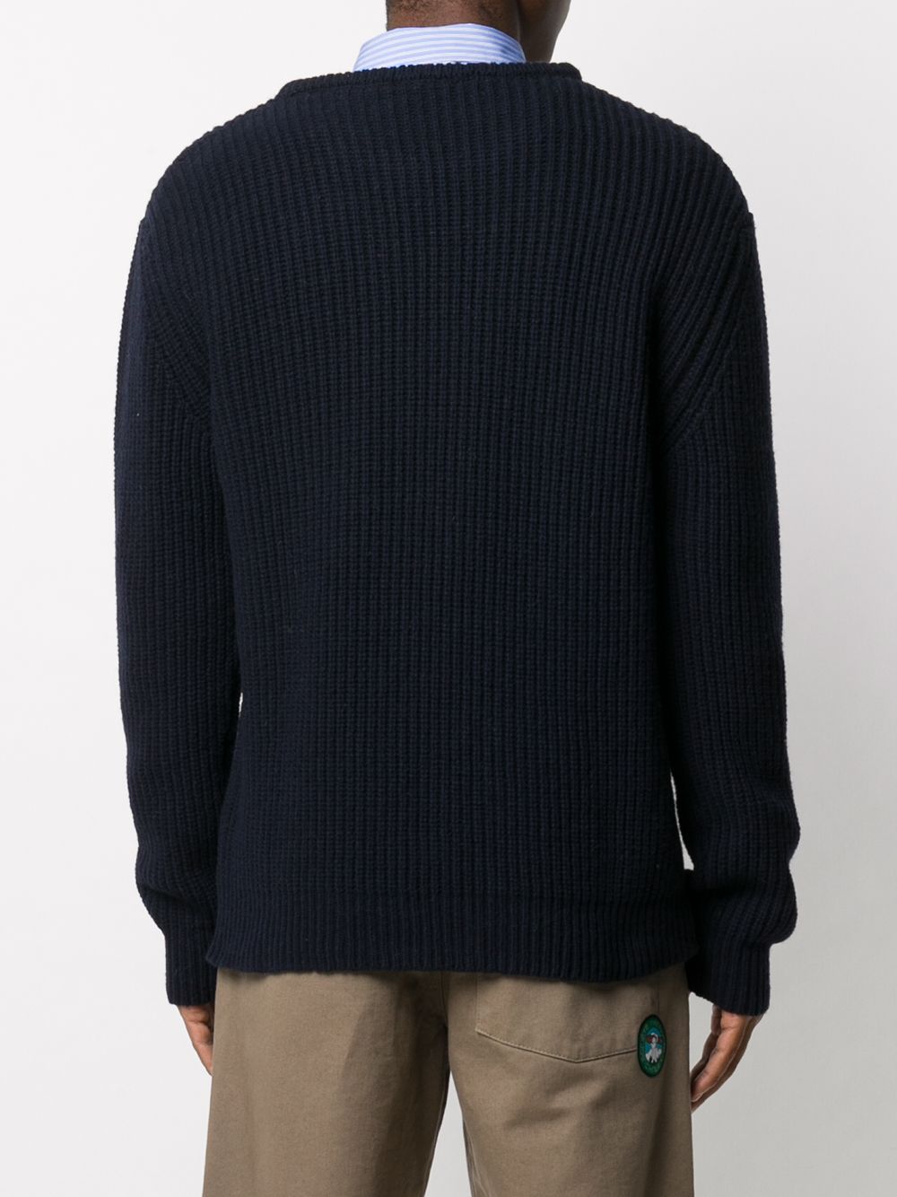 фото Société anonyme logo patch jumper