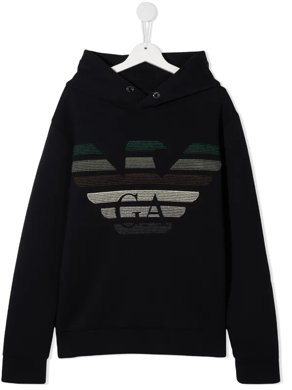 kids armani hoodie