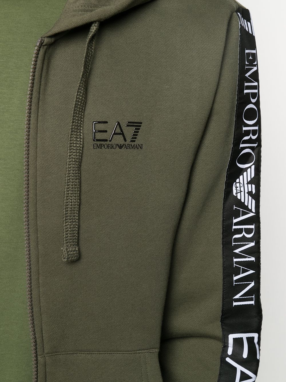 фото Ea7 emporio armani худи на молнии с логотипом