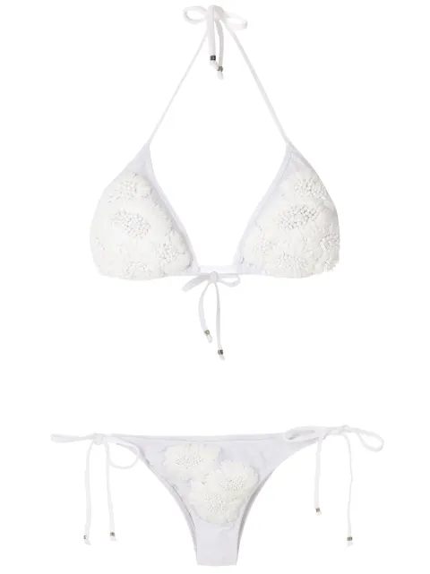 Amir Slama bikini bordado con mostacillas