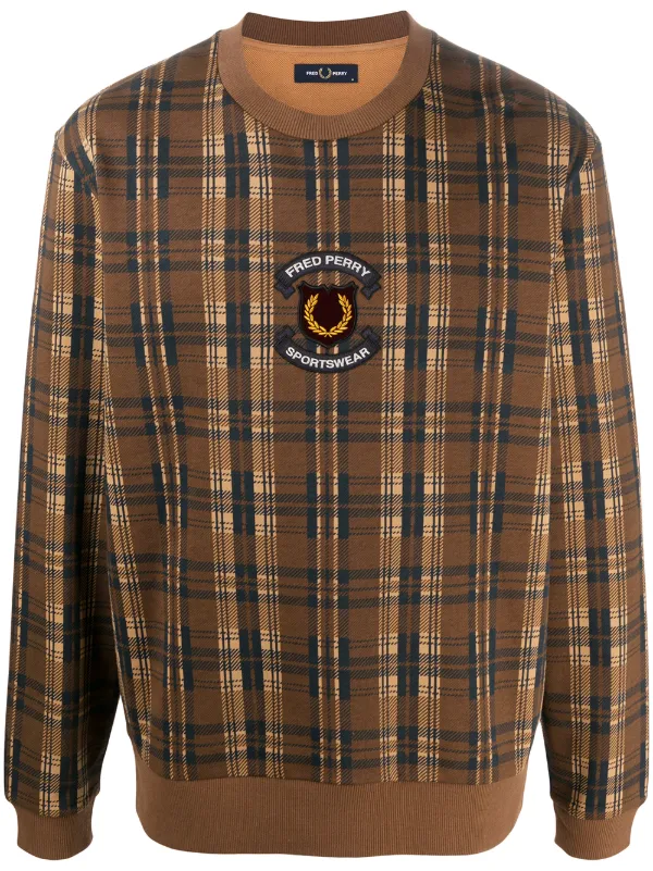 fred perry tartan jacket