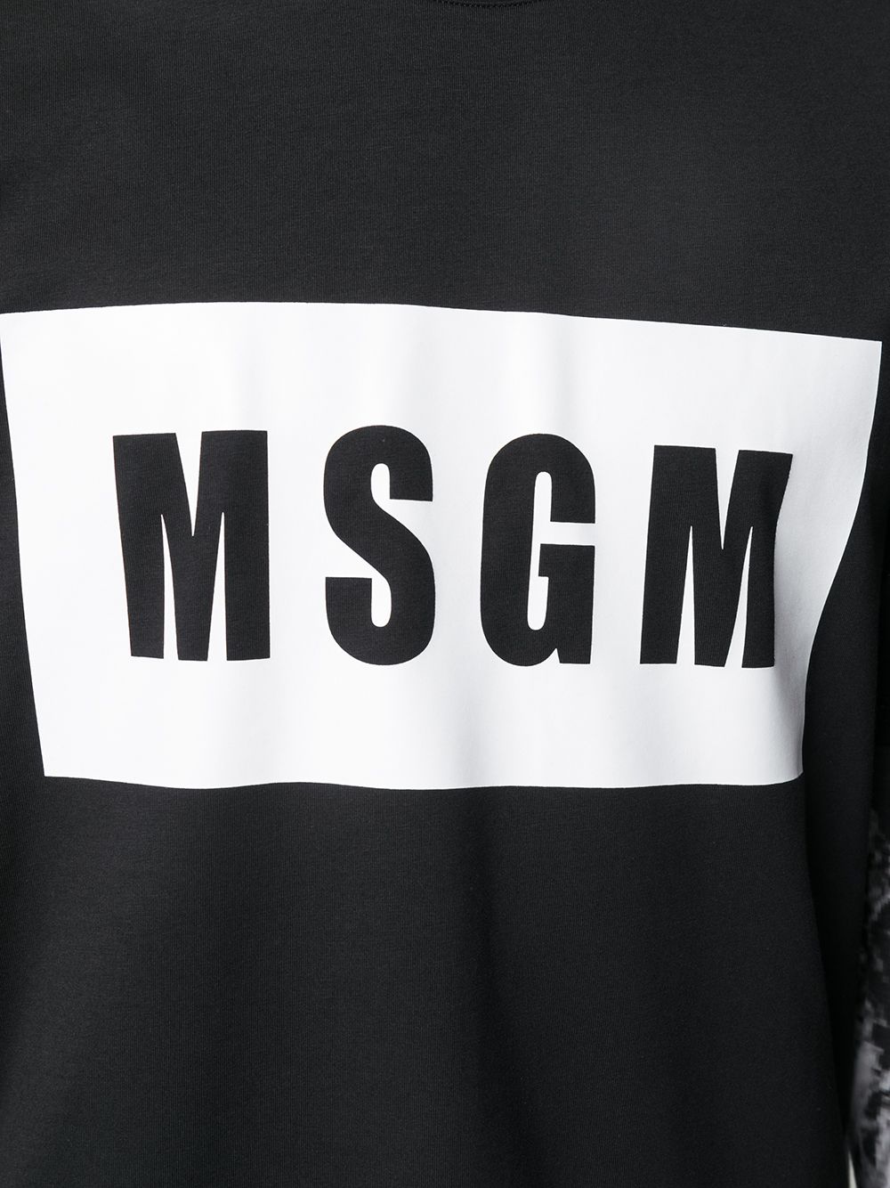 фото Msgm футболка с логотипом