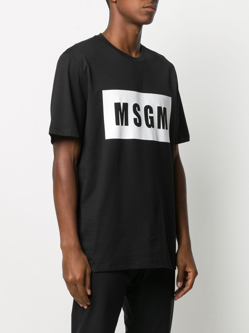 фото Msgm футболка с логотипом