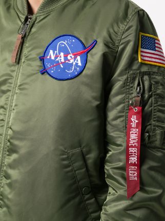 MA-1 VF NASA 飞行员夹克展示图