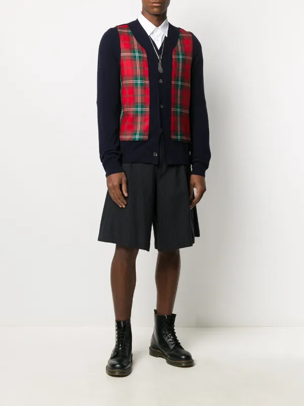 comme des garcons sweater vest