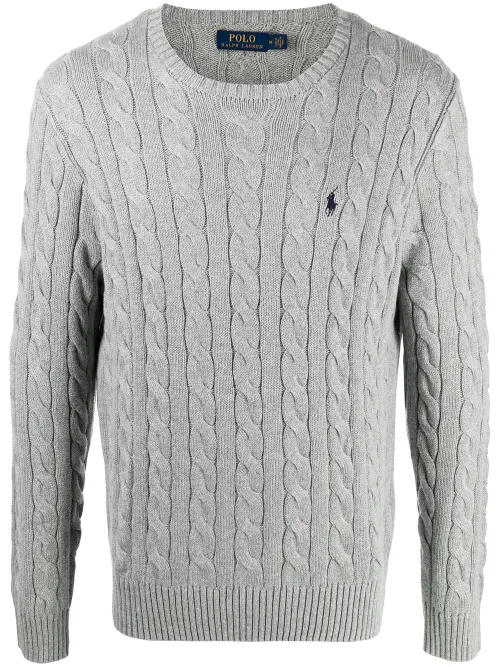 Pull en maille torsadée - Polo Ralph Lauren - Modalova