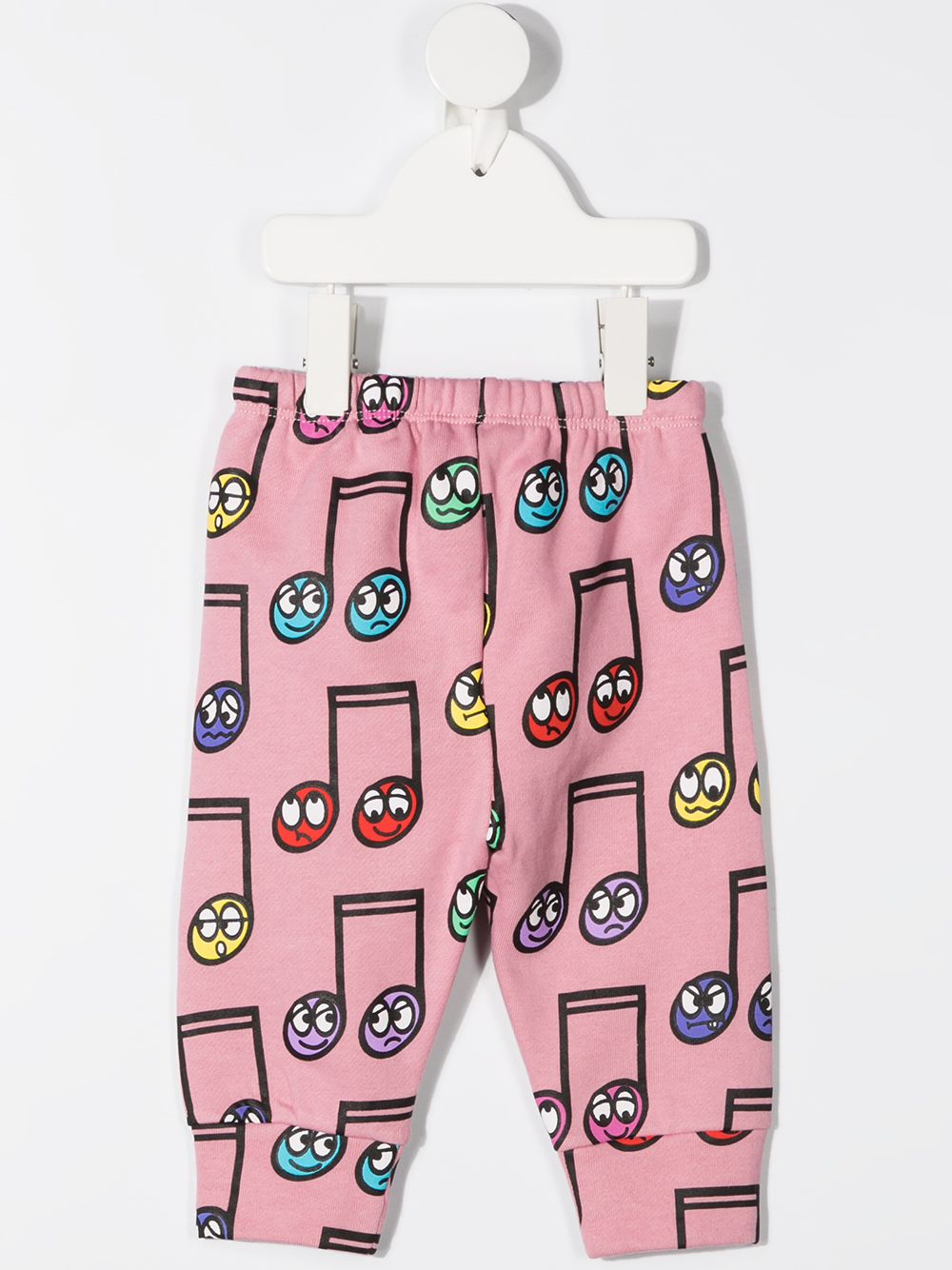 фото Stella mccartney kids спортивные брюки с принтом happy notes