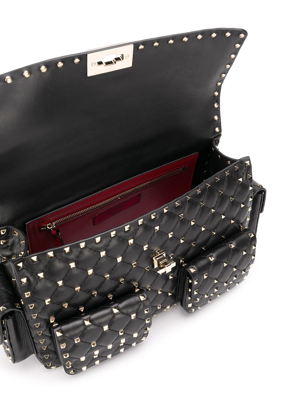 фото Valentino garavani сумка на плечо rockstud spike