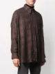 Our Legacy Borrowed check wool shirt