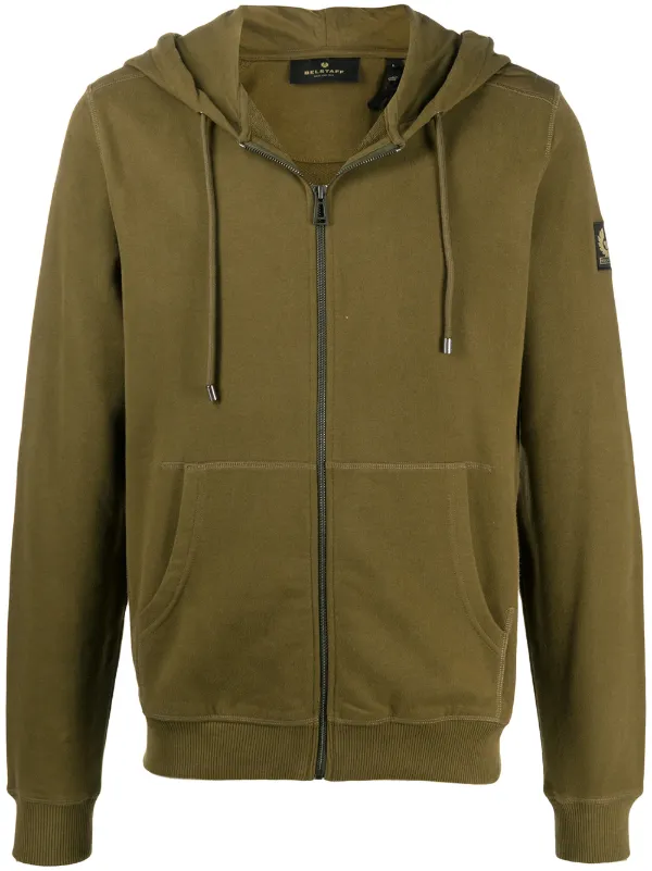 belstaff zip hoodie