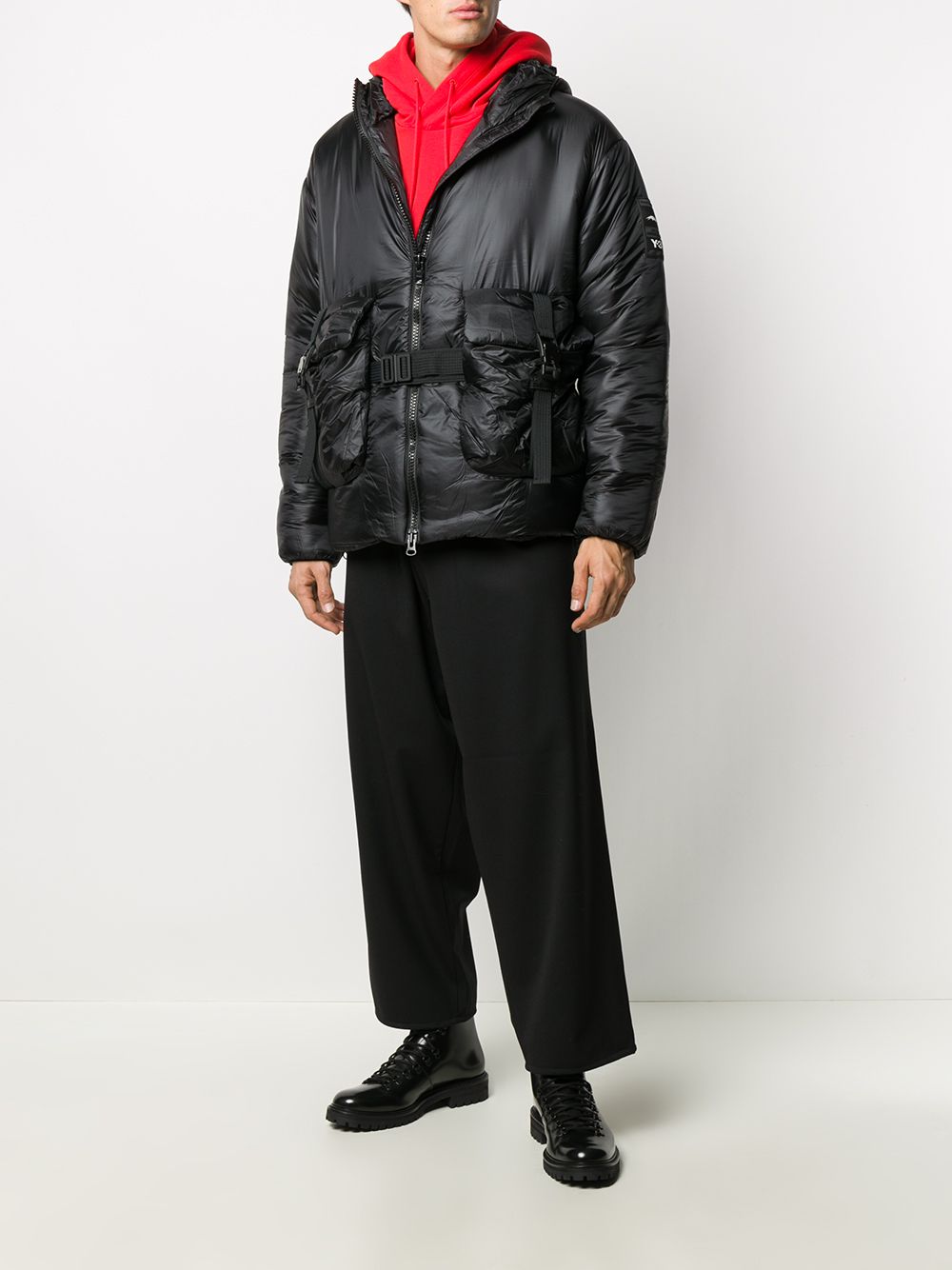 фото Y-3 padded zip-up jacket