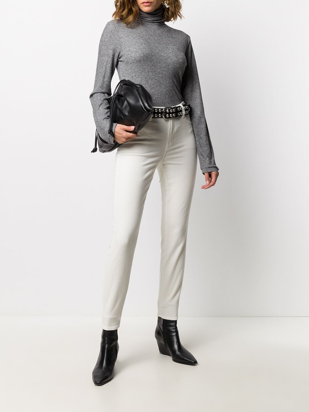 Loulou Studio grey wool jumper