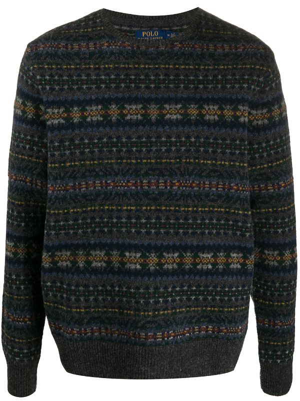 ralph lauren fairisle jumper