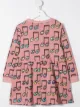 Image 2 of Stella McCartney Kids musical notes print sweatshirt-dress