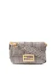 Afbeelding 1 van Fendi Baguette crossbodytas met gingham ruit