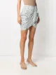 Isabel Marant Étoile floral print asymmetric skirt