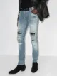 Image 2 of Balmain ripped slim-fit jeans