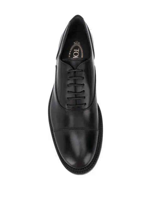 Tod's Leather Oxford Shoes - Farfetch