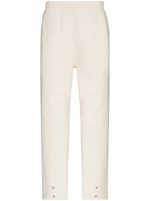 Les Tien textured-finish Cotton Sweatpants - Farfetch