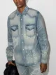 Image 2 of AMIRI bandana denim shirt