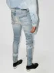 AMIRI bandana-print distressed-effect jeans