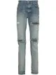 Изображение 1 из AMIRI джинсы скинни с прорезями и эффектом потертости