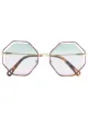 Image 1 of Chloé Eyewear Poppy octagonal-frame sunglasses