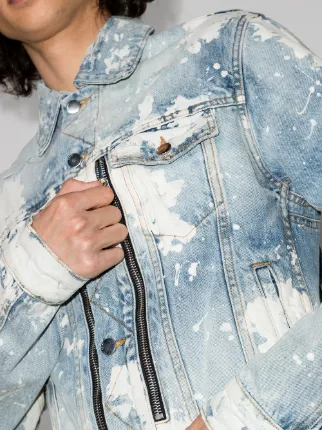 MX2 bleached denim jacket展示图