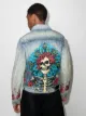 AMIRI graphic print denim jacket