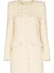 Image 1 of Saint Laurent collarless long line blazer jacket