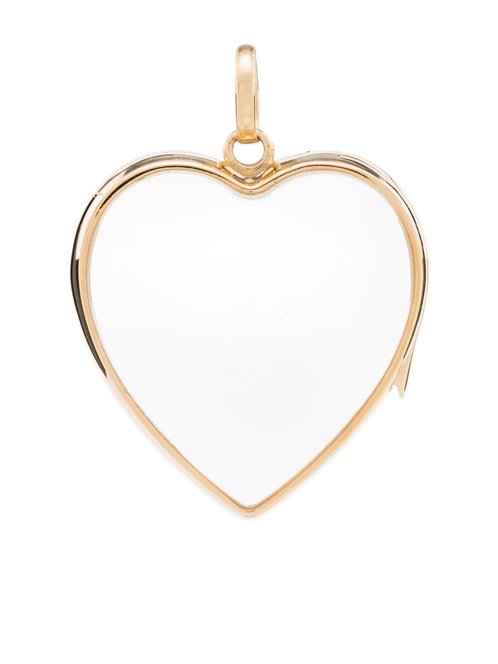 фото Loquet подвеска из желтого золота в форме сердца