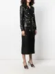 Balmain double-breasted maxi coat