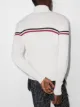 Fusalp horizontal-stripe zip-up cardigan