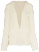 Imagem 1 de Saint Laurent Cardigan com capuz de tricô