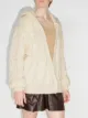 Imagem 2 de Saint Laurent Cardigan com capuz de tricô