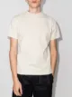 Image 2 of Les Tien mock-neck cotton T-shirt