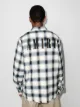 AMIRI check-pattern logo shirt