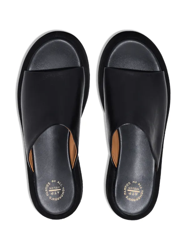 ATP Atelier Pacci Leather Sandals - Farfetch