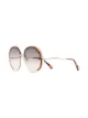 Chloé Eyewear oversized-frame sunglasses