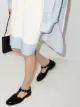 Jil Sander туфли из искусственной кожи с Т-образным ремешком