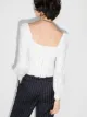 Reformation Helena organic cotton-blend blouse