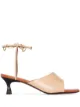 Image 1 of Manu Atelier Athena 50mm leather sandals