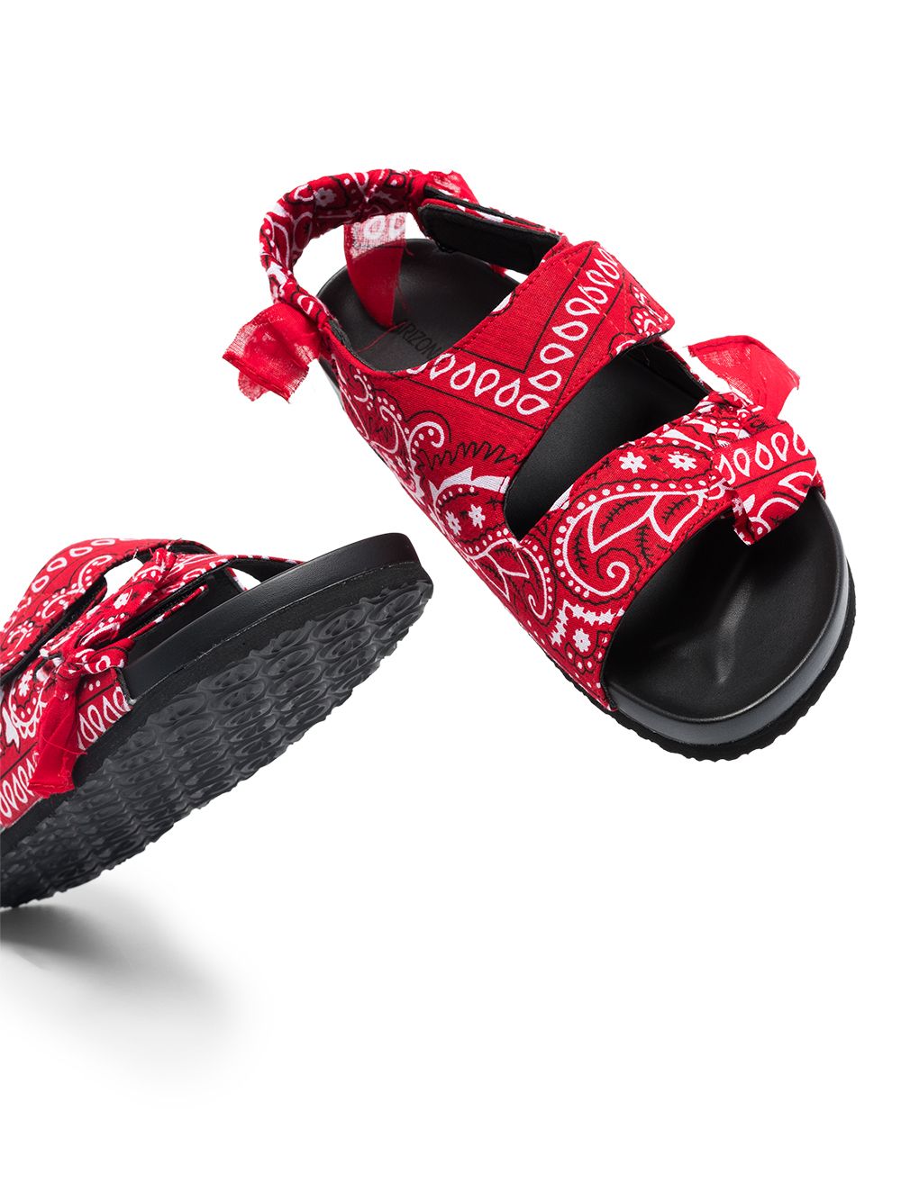 Image 2 of Arizona Love bandana-print flat sandals