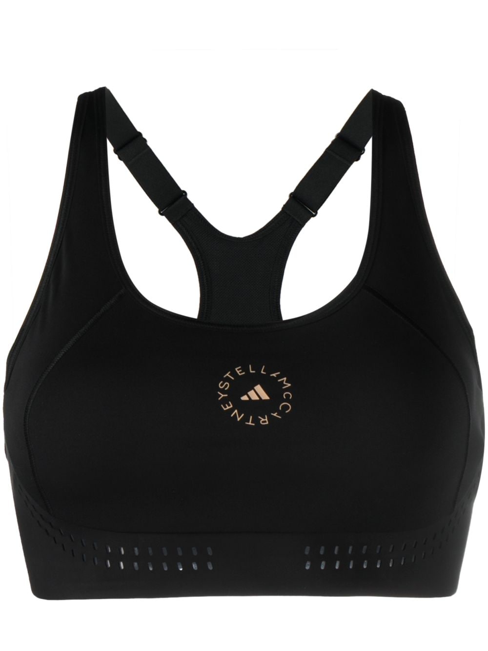 adidas by stella mccartney truepurpose training sports bra - black