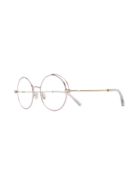 JIMMY CHOO ROUND FRAME GLASSES