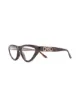 Image 2 of Jimmy Choo Eyewear oversize arm logo glasses