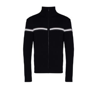 Wengen Fiz 2 striped wool zip-up sweater展示图