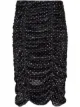 Image 1 of GANNI polka-dot ruched skirt