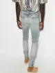 AMIRI rainbow patch skinny jeans