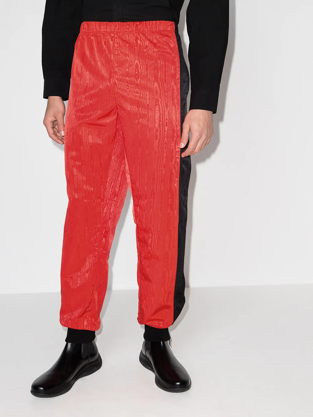 фото Marine serre спортивные брюки из коллаборации с browns